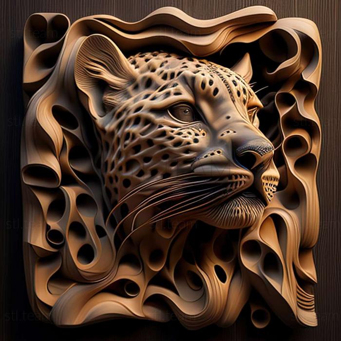 3D model Narcine leoparda (STL)